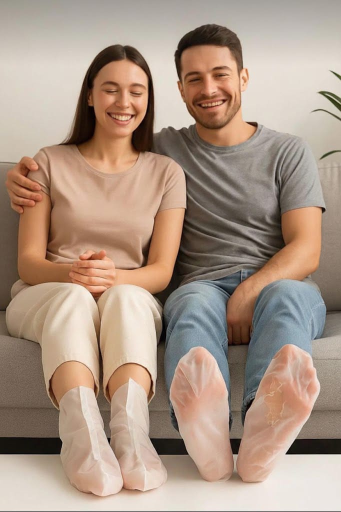 Ölü Derileri Soyan Çorap Tipi Ayak Peeling Maskesi,miracle Foot Peeling